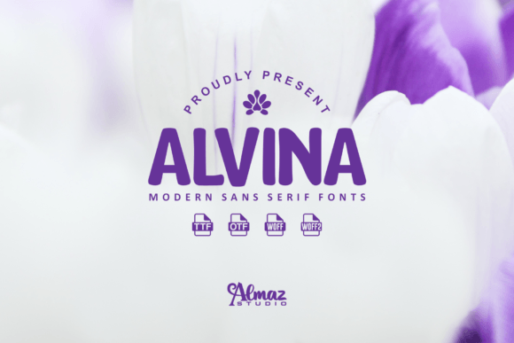 Alvina: A Modern Script Font for Editorial Design and Branding