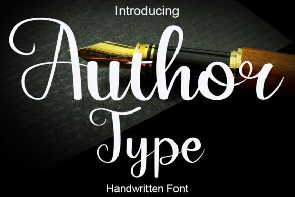 Author Type: A Handwritten Font for Modern Campaigns