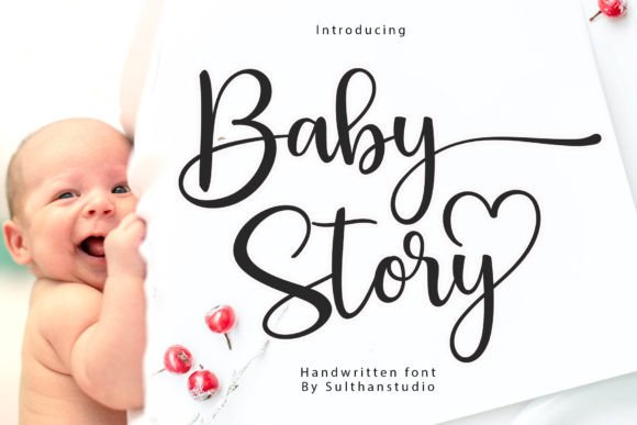 Baby Story: The Handwritten Typeface That Brings Warmth to Editorial Design