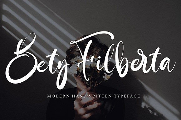 Bety Filberta – A Modern Handwritten Script for Crafters