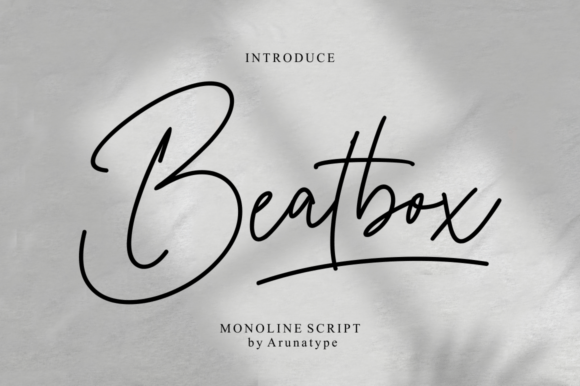Bring Your Creations to Life with the Beatbox Font