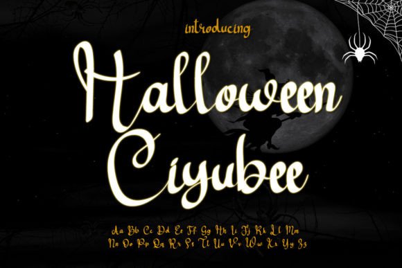 Halloween Ciyubee: A Fresh Script Amp for Editorial Design
