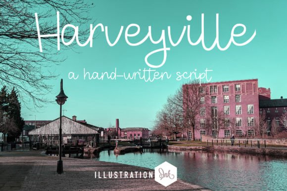 Harveyville: A Script Font for Effortless Editorial Elegance
