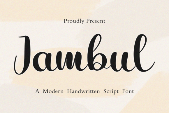 Jambul: The Handwritten Typeface That Elevates Your Campaigns