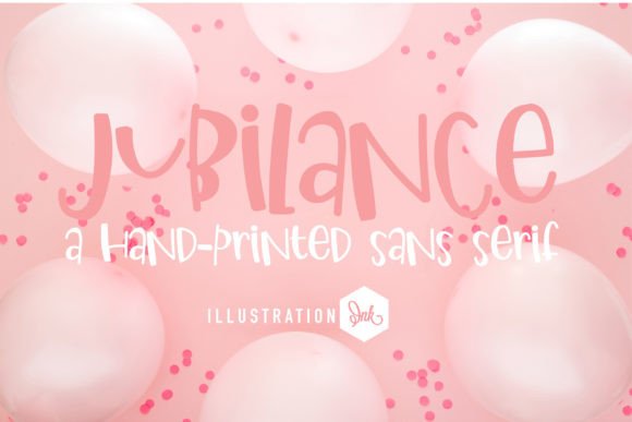 Jubilance: A Handwritten Font for Modern Editorial Design