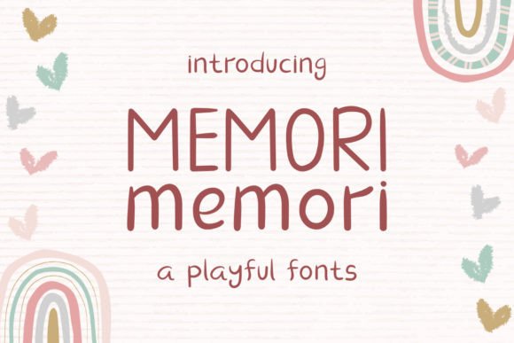 Memori: A Joyful Typeface for Modern Editorial Design