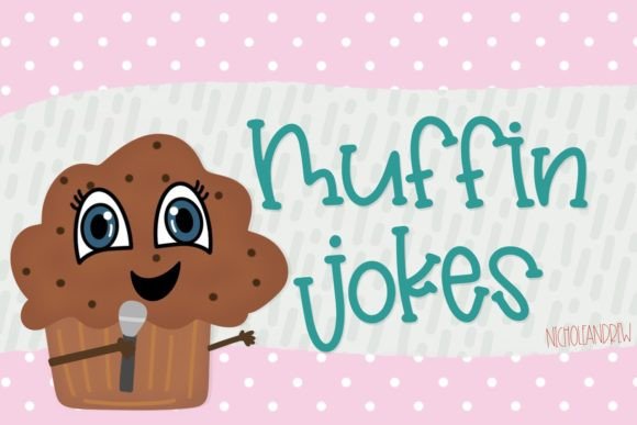 Muffin Jokes Font for Web Design