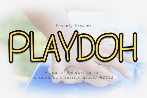 Playdoh Font for Editorial Design