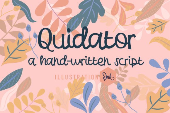 Quidator: A Handwritten Font for Youthful Branding