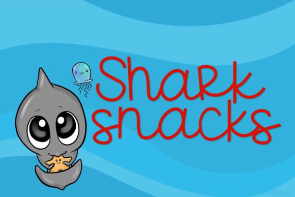 Shark Snacks Font: A Playful Touch for Editorial Design
