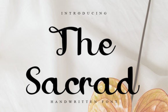 The Sacrad Font for Business Branding and Design